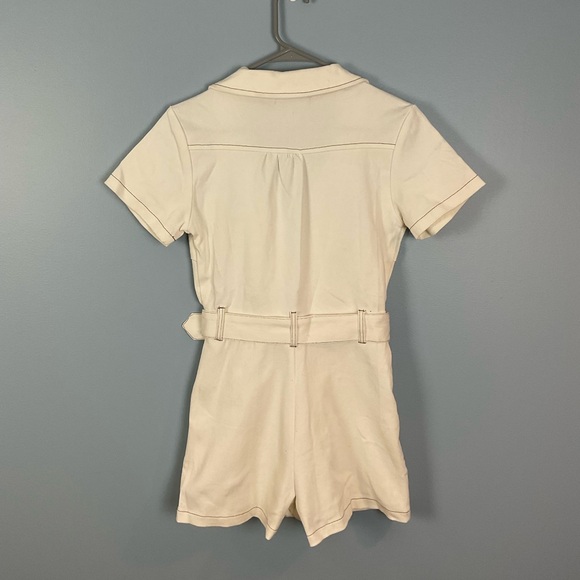 Cream Colored 70’s-style Romper- Brand New (SOLD) - Picture 2 of 2